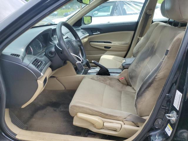 1HGCP2F39CA174316 - 2012 HONDA ACCORD LX BLACK photo 7
