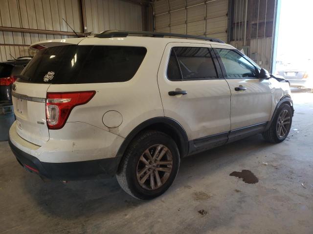 1FM5K8B82FGA64313 - 2015 FORD EXPLORER WHITE photo 3