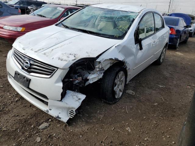 3N1AB6AP5CL772422 - 2012 NISSAN SENTRA 2.0 WHITE photo 2