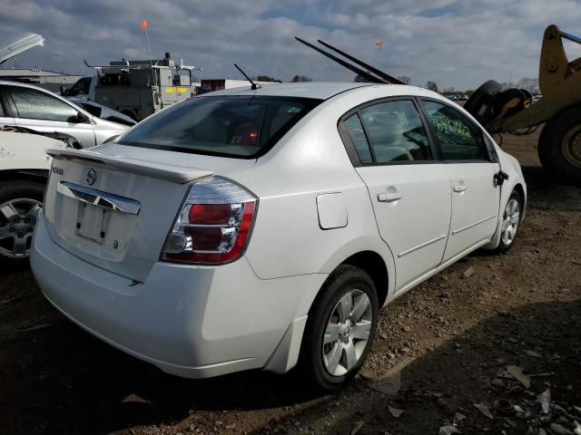 3N1AB6AP5CL772422 - 2012 NISSAN SENTRA 2.0 WHITE photo 4