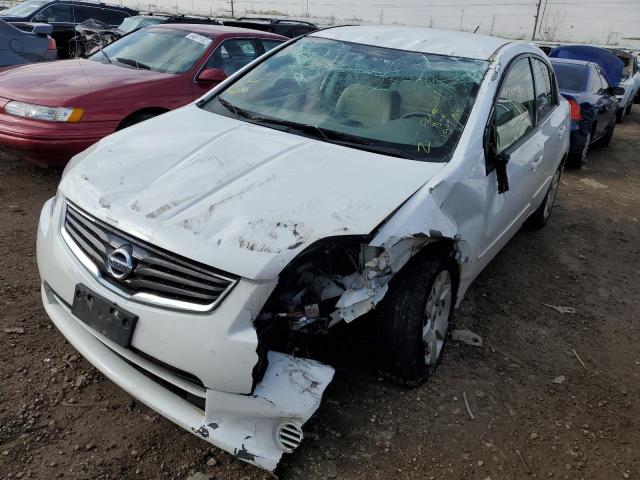 3N1AB6AP5CL772422 - 2012 NISSAN SENTRA 2.0 WHITE photo 9