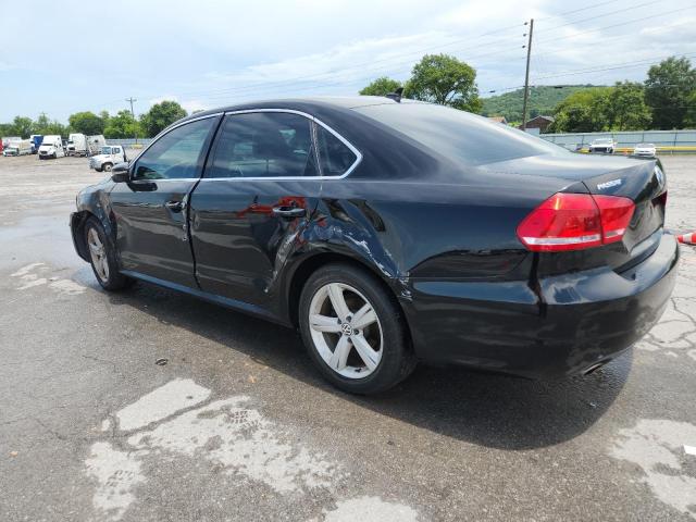 1VWBH7A32CC049770 - 2012 VOLKSWAGEN PASSAT SE შავი ფოტო 2