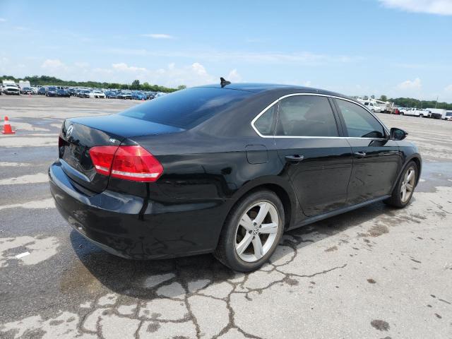 1VWBH7A32CC049770 - 2012 VOLKSWAGEN PASSAT SE შავი ფოტო 3