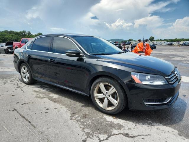 1VWBH7A32CC049770 - 2012 VOLKSWAGEN PASSAT SE შავი ფოტო 4