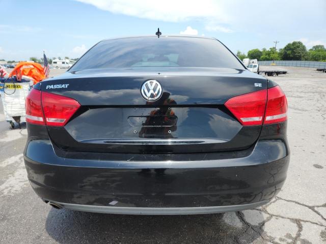 1VWBH7A32CC049770 - 2012 VOLKSWAGEN PASSAT SE შავი ფოტო 6