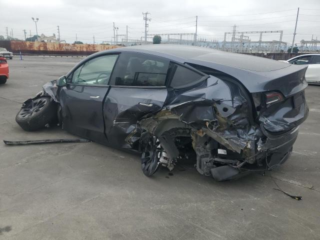 7SAYGDEE8NF454387 - 2022 TESLA MODEL Y CHARCOAL photo 2