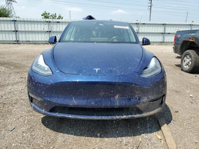 5YJYGDEEXLF046936 - 2020 TESLA MODEL Y BLUE photo 5