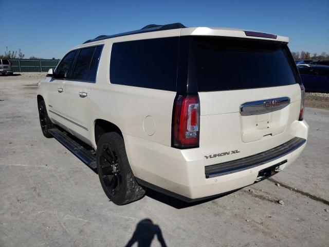 1GKS2JKJ0FR709650 - 2015 GMC YUKON XL DENALI WHITE photo 3