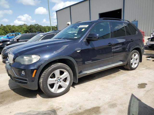 5UXFF03559LJ97435 - 2009 BMW X5 XDRIVE35D BLUE photo 1
