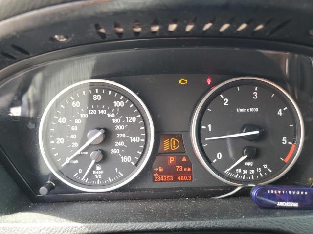 5UXFF03559LJ97435 - 2009 BMW X5 XDRIVE35D BLUE photo 9