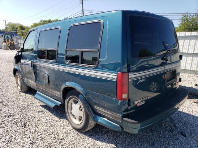 1GDDM19XX2B517160 - 2002 GMC SAFARI XT GREEN photo 2