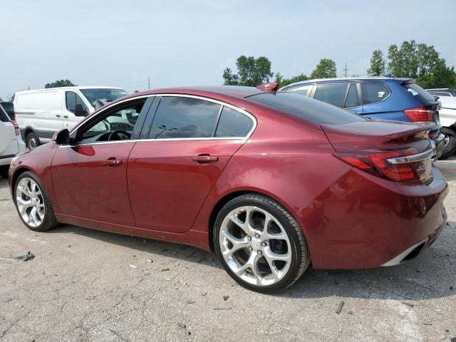 2G4GV5GX1G9155264 - 2016 BUICK REGAL GS BURGUNDY photo 2
