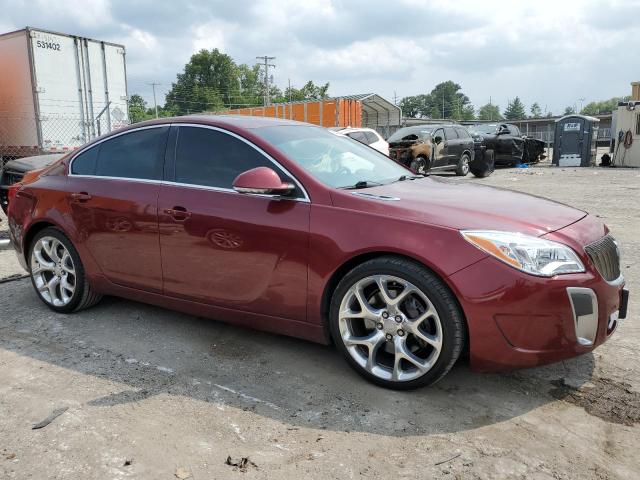 2G4GV5GX1G9155264 - 2016 BUICK REGAL GS BURGUNDY photo 4