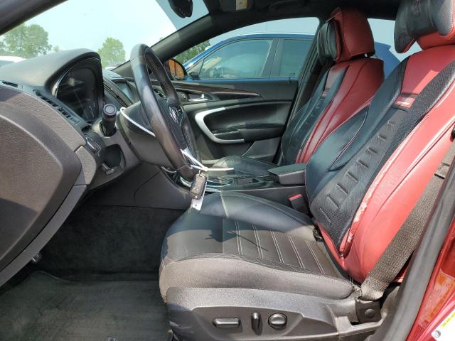 2G4GV5GX1G9155264 - 2016 BUICK REGAL GS BURGUNDY photo 7