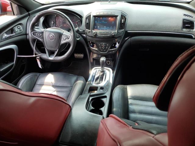 2G4GV5GX1G9155264 - 2016 BUICK REGAL GS BURGUNDY photo 8