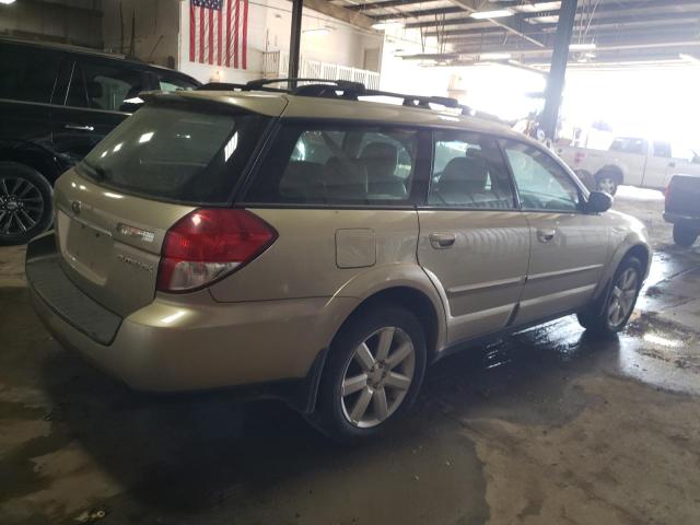 4S4BP62C487323142 - 2008 SUBARU OUTBACK 2.5I LIMITED GOLD photo 3