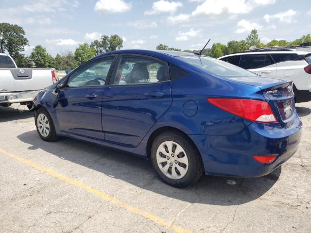 KMHCT4AE5GU108523 - 2016 HYUNDAI ACCENT SE BLUE photo 2