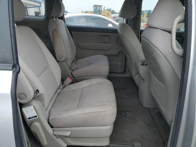 KNDMA5C15G6173102 - 2016 KIA SEDONA L SILVER photo 10