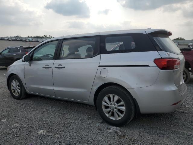 KNDMA5C15G6173102 - 2016 KIA SEDONA L SILVER photo 2