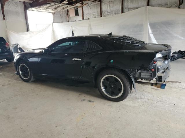 2G1FA1E39D9245965 - 2013 CHEVROLET CAMARO LS BLACK photo 2