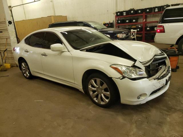 JN1BY1AR0BM373218 - 2011 INFINITI M37 X WHITE photo 4