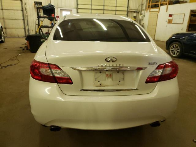 JN1BY1AR0BM373218 - 2011 INFINITI M37 X WHITE photo 6