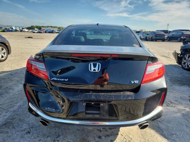 1HGCT2B94GA007261 - 2016 HONDA ACCORD EXL BLACK photo 6