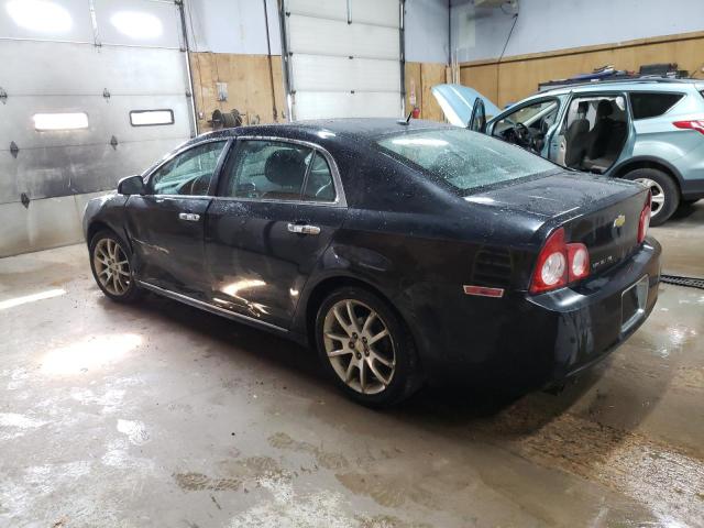 1G1ZE5EB9AF269623 - 2010 CHEVROLET MALIBU LTZ BLACK photo 2