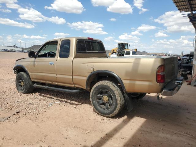 4TASN92N3YZ617936 - 2000 TOYOTA TACOMA XTRACAB PRERUNNER ოქროსფერი ფოტო 2