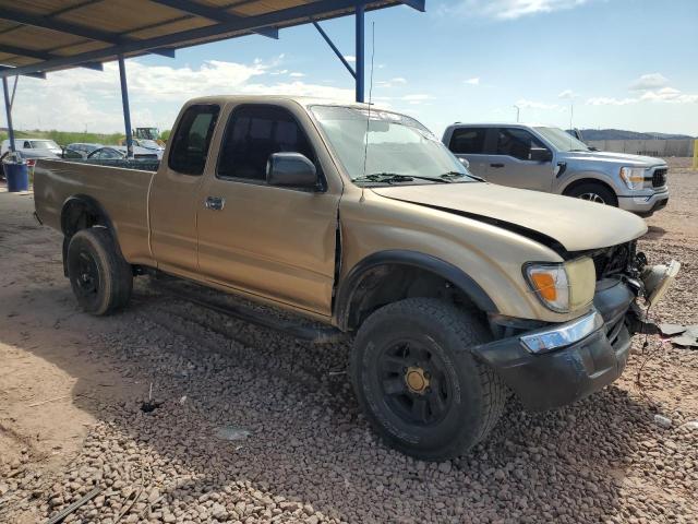4TASN92N3YZ617936 - 2000 TOYOTA TACOMA XTRACAB PRERUNNER ოქროსფერი ფოტო 4