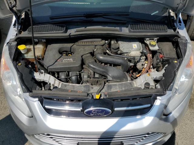 1FADP5CU6FL124585 - 2015 FORD C-MAX PREMIUM SEL SILVER photo 11