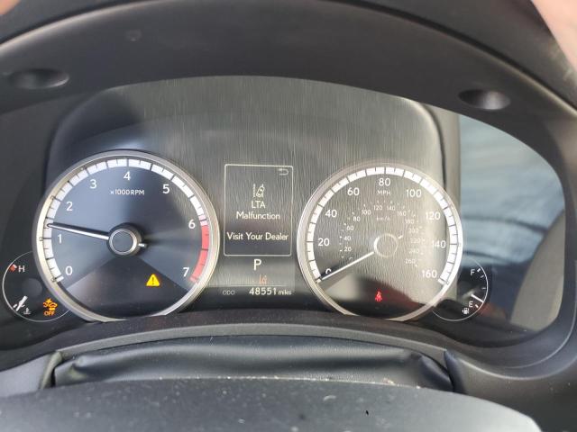 JTJSARBZ6M2200152 - 2021 LEXUS NX 300 BASE შავი ფოტო 9