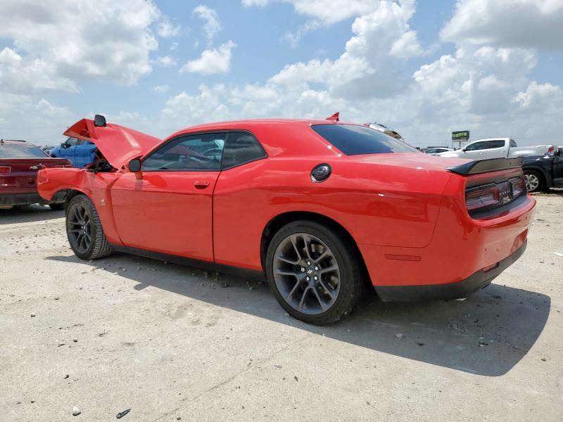 2C3CDZFJXPH563377 - 2023 DODGE CHALLENGER R/T SCAT PACK RED photo 2