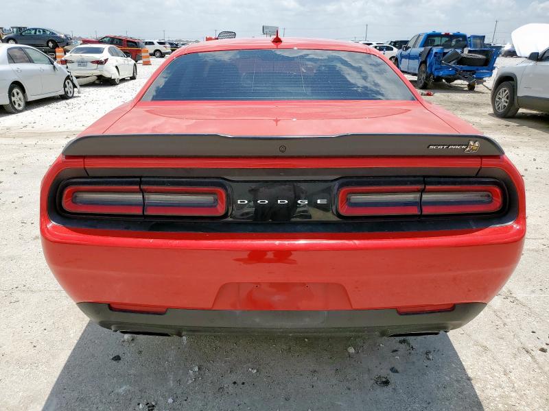 2C3CDZFJXPH563377 - 2023 DODGE CHALLENGER R/T SCAT PACK RED photo 6