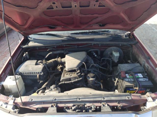 5TETX22NX7Z322555 - 2007 TOYOTA TACOMA ACCESS CAB Қызыл фото 11