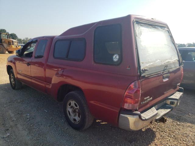 5TETX22NX7Z322555 - 2007 TOYOTA TACOMA ACCESS CAB Қызыл фото 2