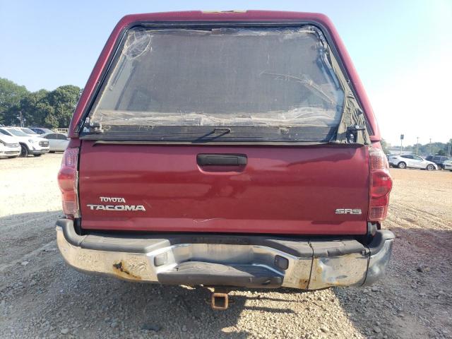 5TETX22NX7Z322555 - 2007 TOYOTA TACOMA ACCESS CAB Қызыл фото 6