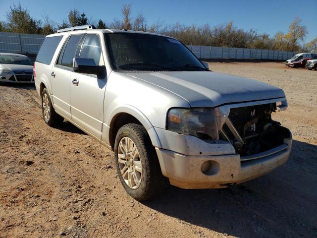 1FMJK2A59EEF41817 - 2014 FORD EXPEDITION EL LIMITED SILVER photo 1