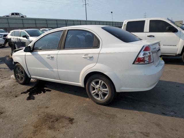 KL1TG5DEXAB097006 - 2010 CHEVROLET AVEO LT WHITE photo 2