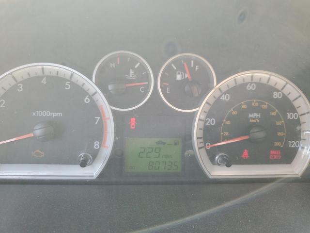 KL1TG5DEXAB097006 - 2010 CHEVROLET AVEO LT WHITE photo 9