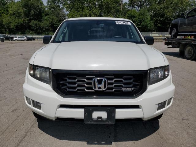 5FPYK1F78EB009830 - 2014 HONDA RIDGELINE SPORT WHITE photo 5