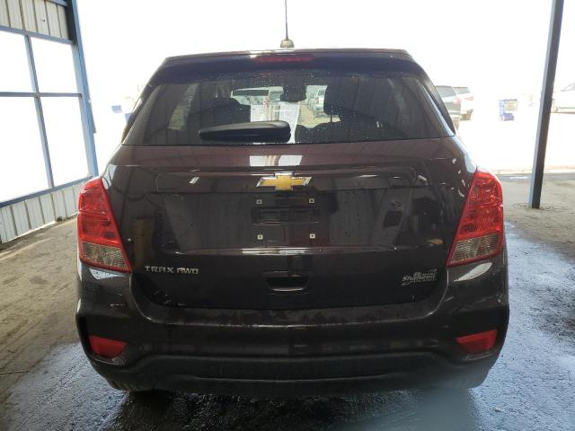 KL7CJNSB7MB320624 - 2021 CHEVROLET TRAX LS BROWN photo 6