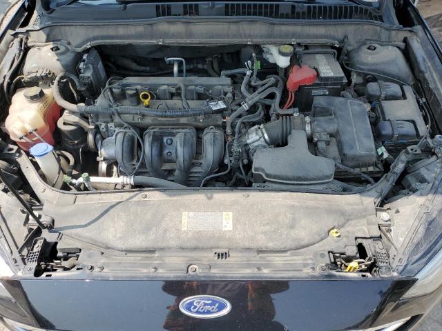 3FA6P0H73JR180069 - 2018 FORD FUSION SE BLACK photo 11