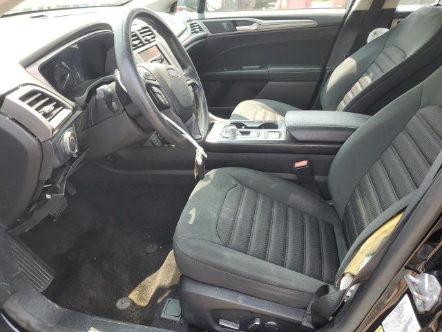 3FA6P0H73JR180069 - 2018 FORD FUSION SE BLACK photo 7
