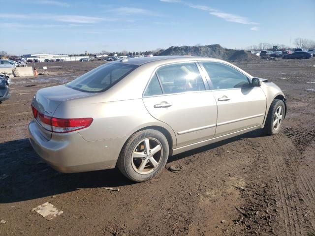 1HGCM56894A004660 - 2004 HONDA ACCORD EX TAN photo 3