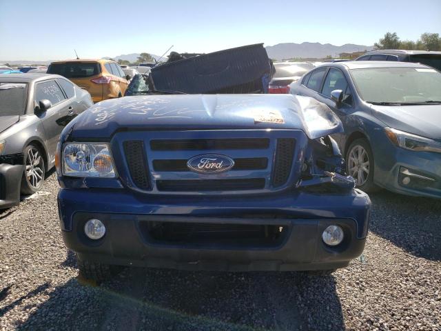 1FTKR4EE2BPA61905 - 2011 FORD RANGER SUPER CAB BLUE photo 5