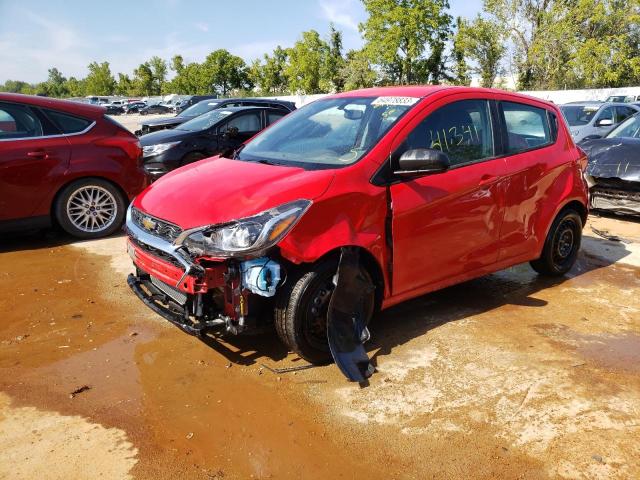 KL8CA6SA5MC726002 - 2021 CHEVROLET SPARK LS RED photo 1