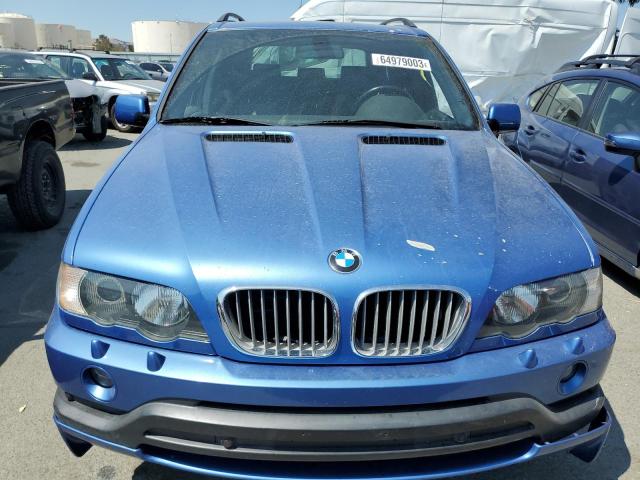 5UXFB935X3LN81055 - 2003 BMW X5 4.6IS BLUE photo 5