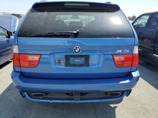 5UXFB935X3LN81055 - 2003 BMW X5 4.6IS BLUE photo 6