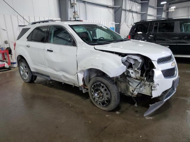 2GNFLGE33D6413922 - 2013 CHEVROLET EQUINOX LTZ WHITE photo 4